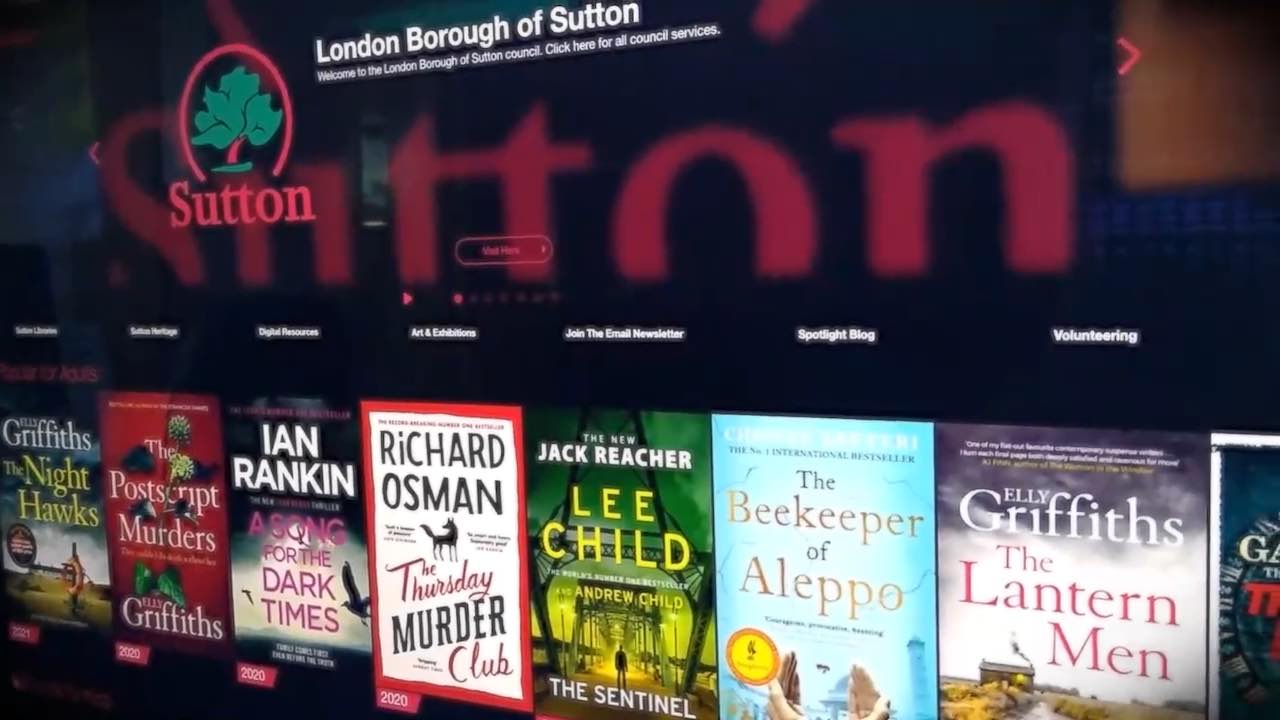 Sutton Library Login Home - TLC